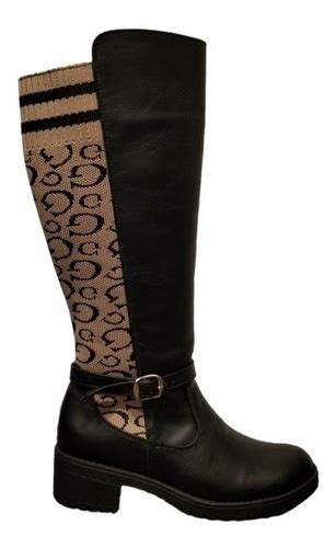 botas largas guess mujer